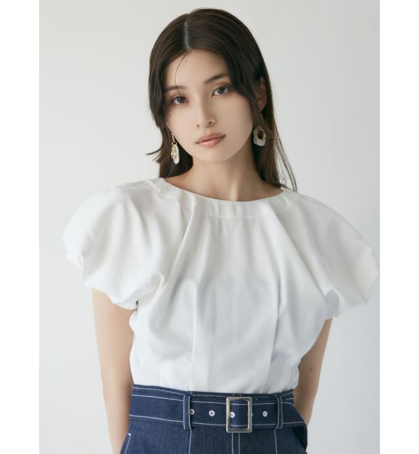 MURUA「2WAYウエストタックショートトップス」|シャツ・ブラウス|