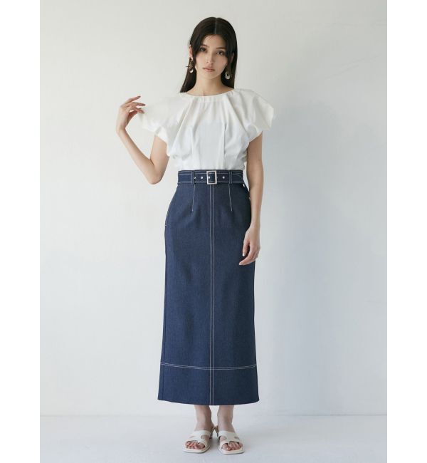 MURUA「2WAYウエストタックショートトップス」|シャツ・ブラウス|