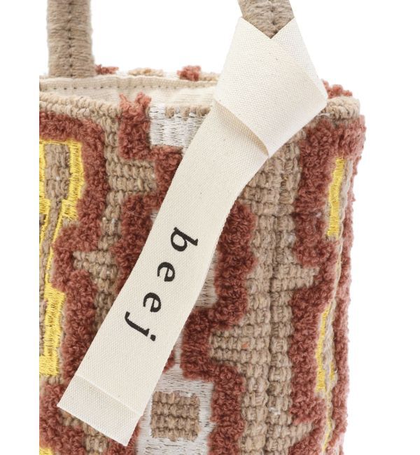 Ungrid「beej別注 エンブロイダリーバッグ」|ハンドバッグ|