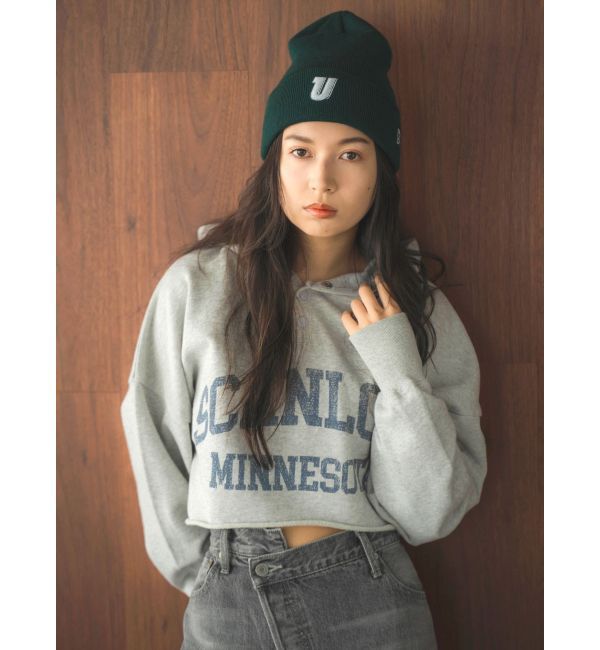 Ungrid「NEW ERA別注 Uロゴニット帽」|ニット帽|