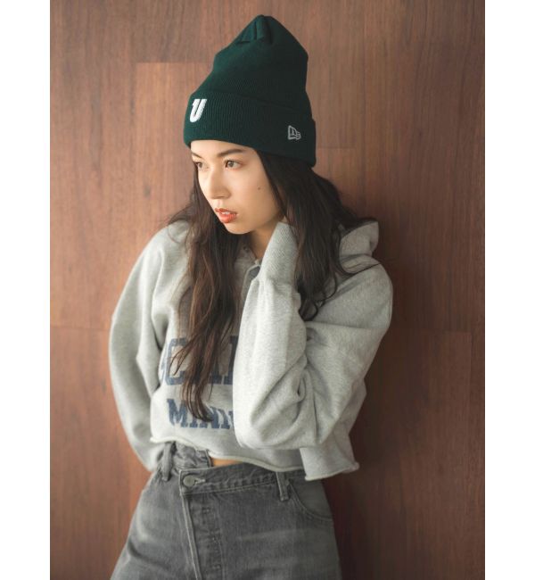 Ungrid「NEW ERA別注 Uロゴニット帽」|ニット帽|
