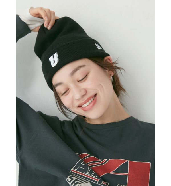 Ungrid「NEW ERA別注 Uロゴニット帽」|ニット帽|