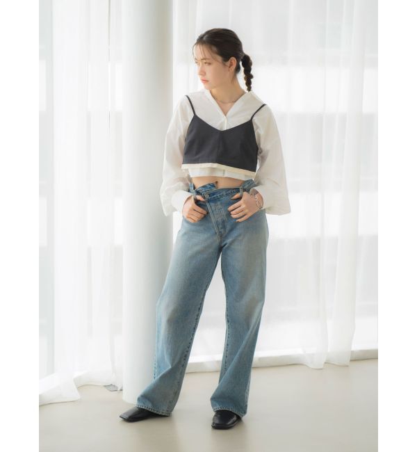 Ungrid「カットオフデザインビスチェ」|キャミソール|