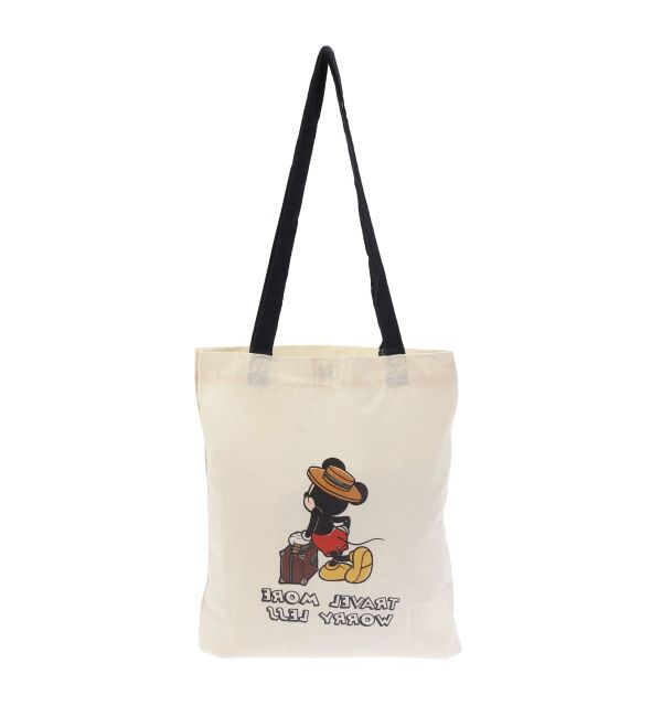 Ungrid「【ミッキーマウス】トラベルトートバッグ」|トートバッグ|