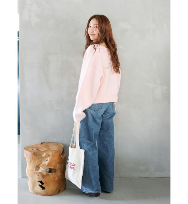 Ungrid「キャンバスロゴトートバッグ」|トートバッグ|