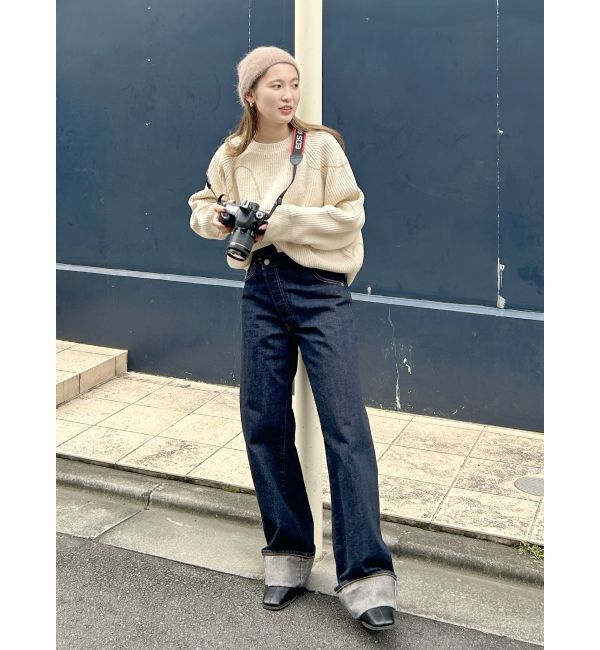 Ungrid「テープデザインルーズニット」|ニット・セーター|