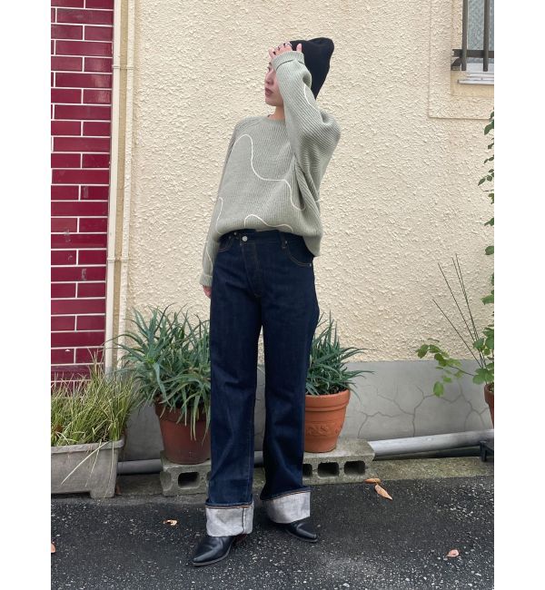 Ungrid「テープデザインルーズニット」|ニット・セーター|