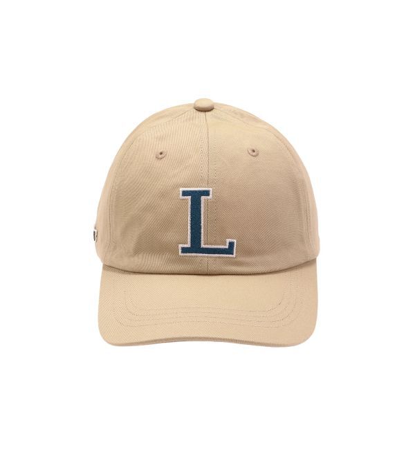 Ungrid「LACOSTE コットンツイルLロゴキャップ」|キャップ・キャスケット|