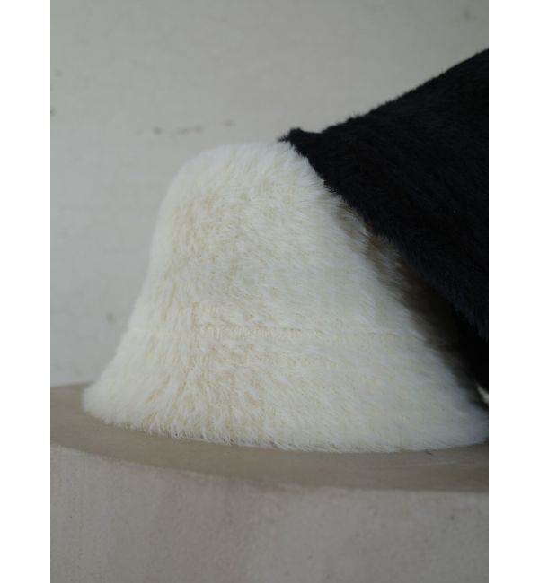 LAGUNAMOON「ファーライクバケットハット」|ハット|