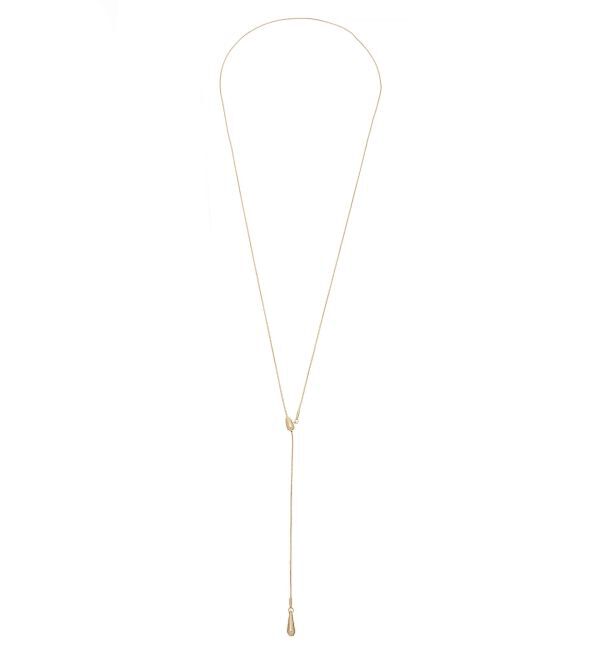 LAGUNAMOON「スネークチェーンロングネックレス」|ネックレス|ゴールド