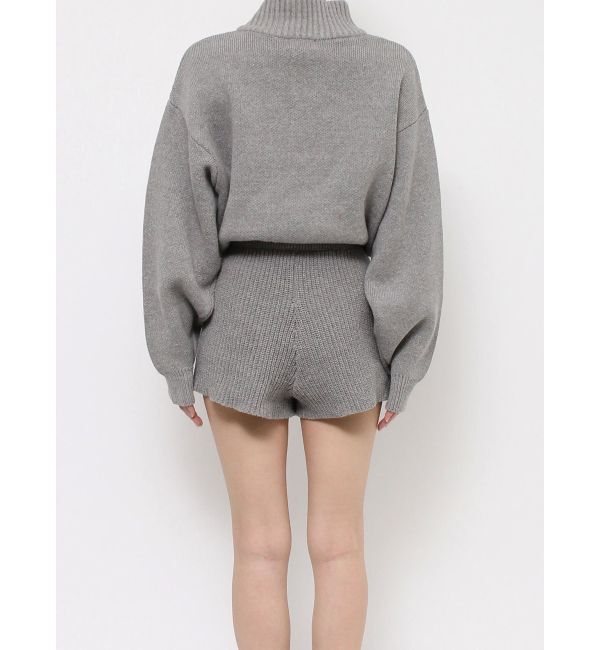 EVRIS「ワンポイントロゴニットロンパース」|オールインワン|