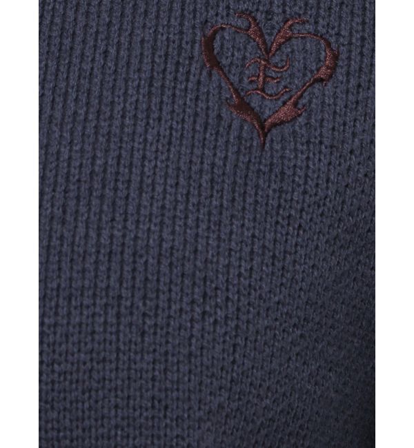 EVRIS「ワンポイントロゴニットロンパース」|オールインワン|