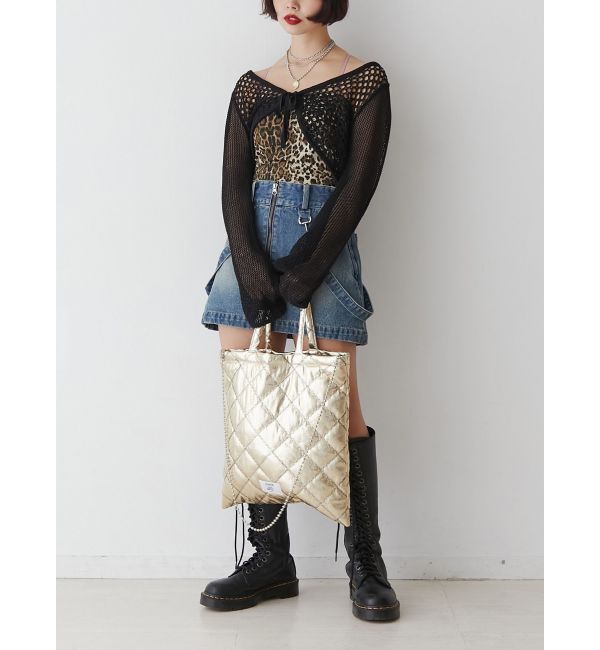 jouetie「メッシュニットボレロ」|カーディガン|