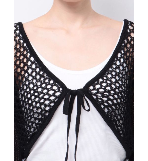 jouetie「メッシュニットボレロ」|カーディガン|