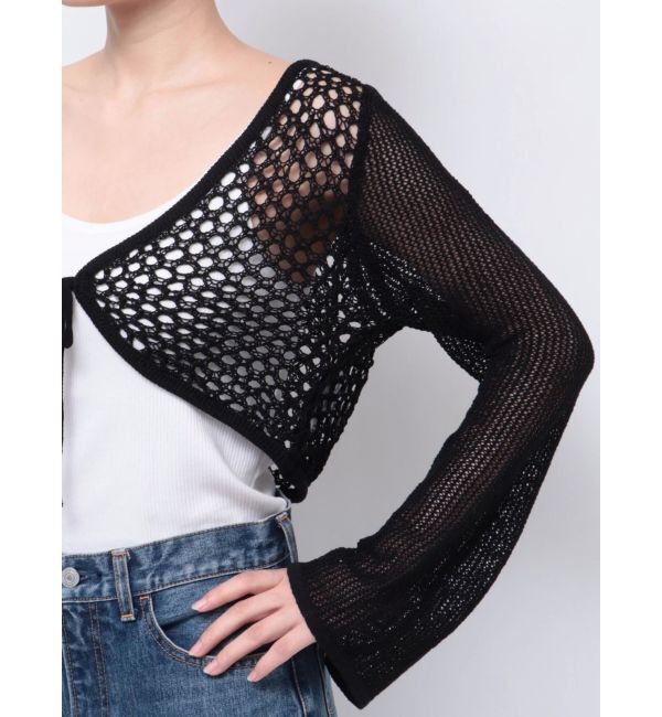 jouetie「メッシュニットボレロ」|カーディガン|