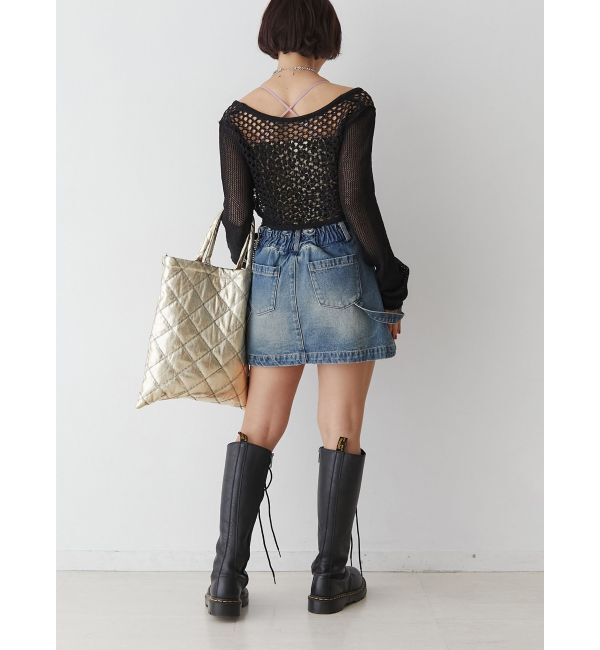 jouetie「メッシュニットボレロ」|カーディガン|