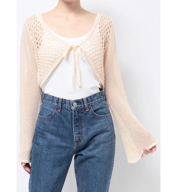 jouetie「メッシュニットボレロ」|カーディガン|