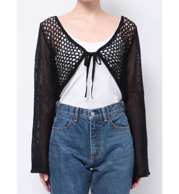 jouetie「メッシュニットボレロ」|カーディガン|