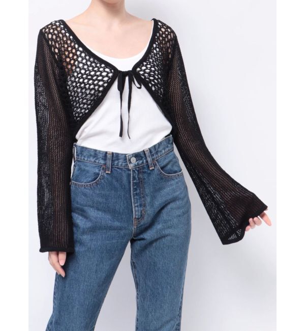 jouetie「メッシュニットボレロ」|カーディガン|