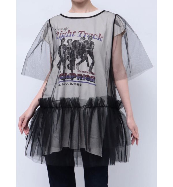 jouetie「ボリュームチュールレイヤードワンピース」|ワンピース|