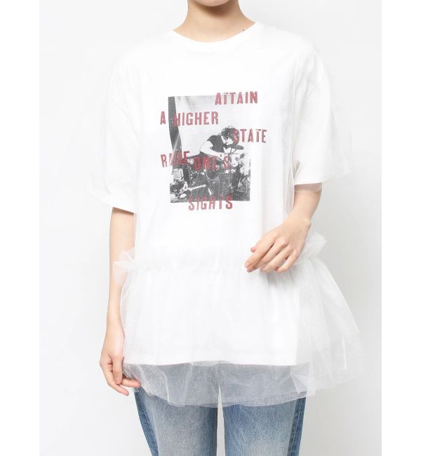 jouetie「ボリュームチュールレイヤードワンピース」|ワンピース|