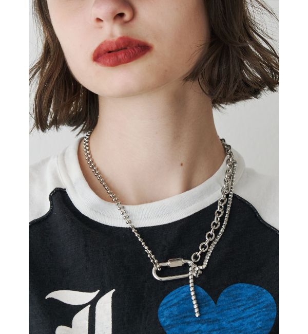jouetie「レイヤードチェーンネックレス」|ネックレス|