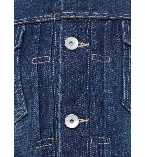 GYDA「ダメージSOFTデニムGジャン」|ブルゾン・スタジャン|