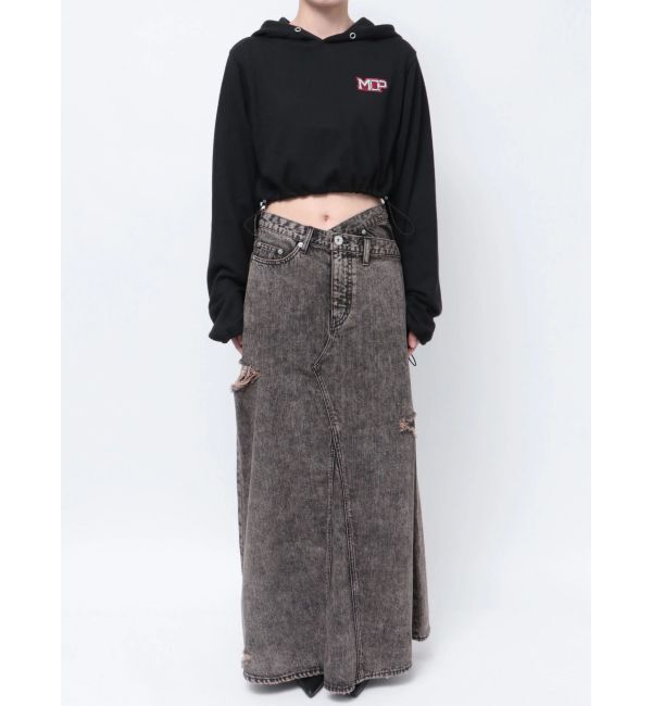 GYDA「【みちょぱコラボ】MCPスピンドルショートスウェットパーカー」|パーカー|