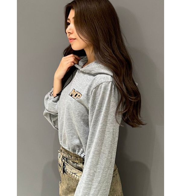 GYDA「【みちょぱコラボ】MCPスピンドルショートスウェットパーカー」|パーカー|