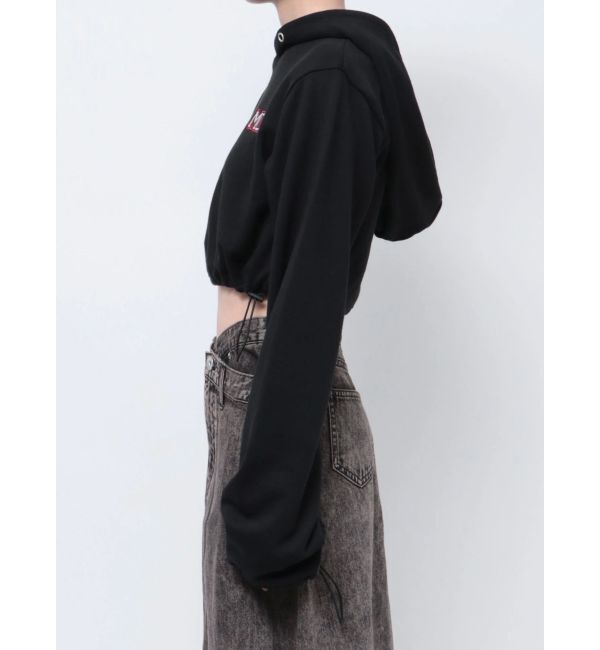 GYDA「【みちょぱコラボ】MCPスピンドルショートスウェットパーカー」|パーカー|