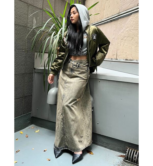 GYDA「【みちょぱコラボ】MCPスピンドルショートスウェットパーカー」|パーカー|