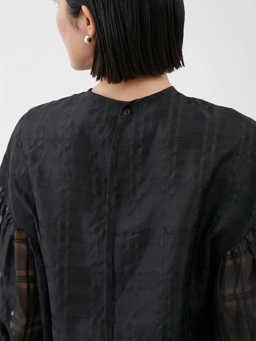 Mila Owen「バックシャンボリュームスリーブブラウス」|シャツ・ブラウス|