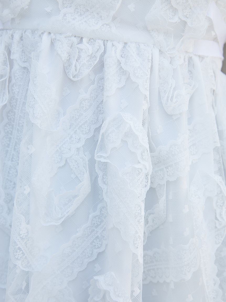 SNIDEL「チュールペプラムブラウス」|シャツ・ブラウス|