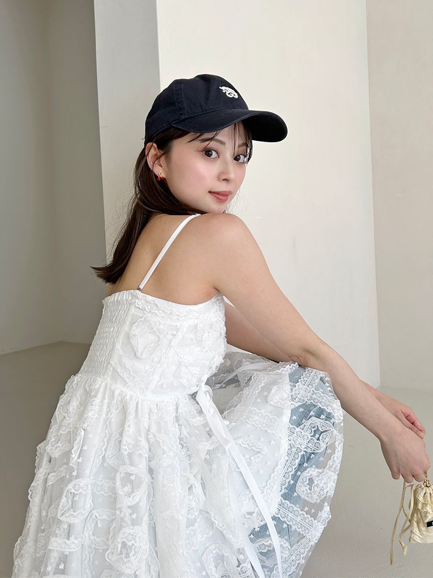 SNIDEL「チュールペプラムブラウス」|シャツ・ブラウス|