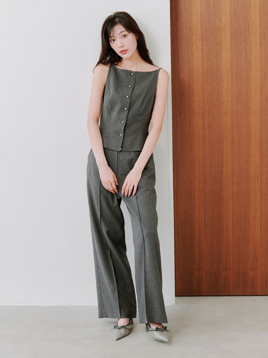 SNIDEL「Sustainableキャミベストトップス」|キャミソール|