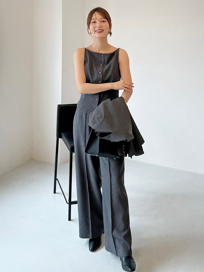 SNIDEL「Sustainableキャミベストトップス」|キャミソール|