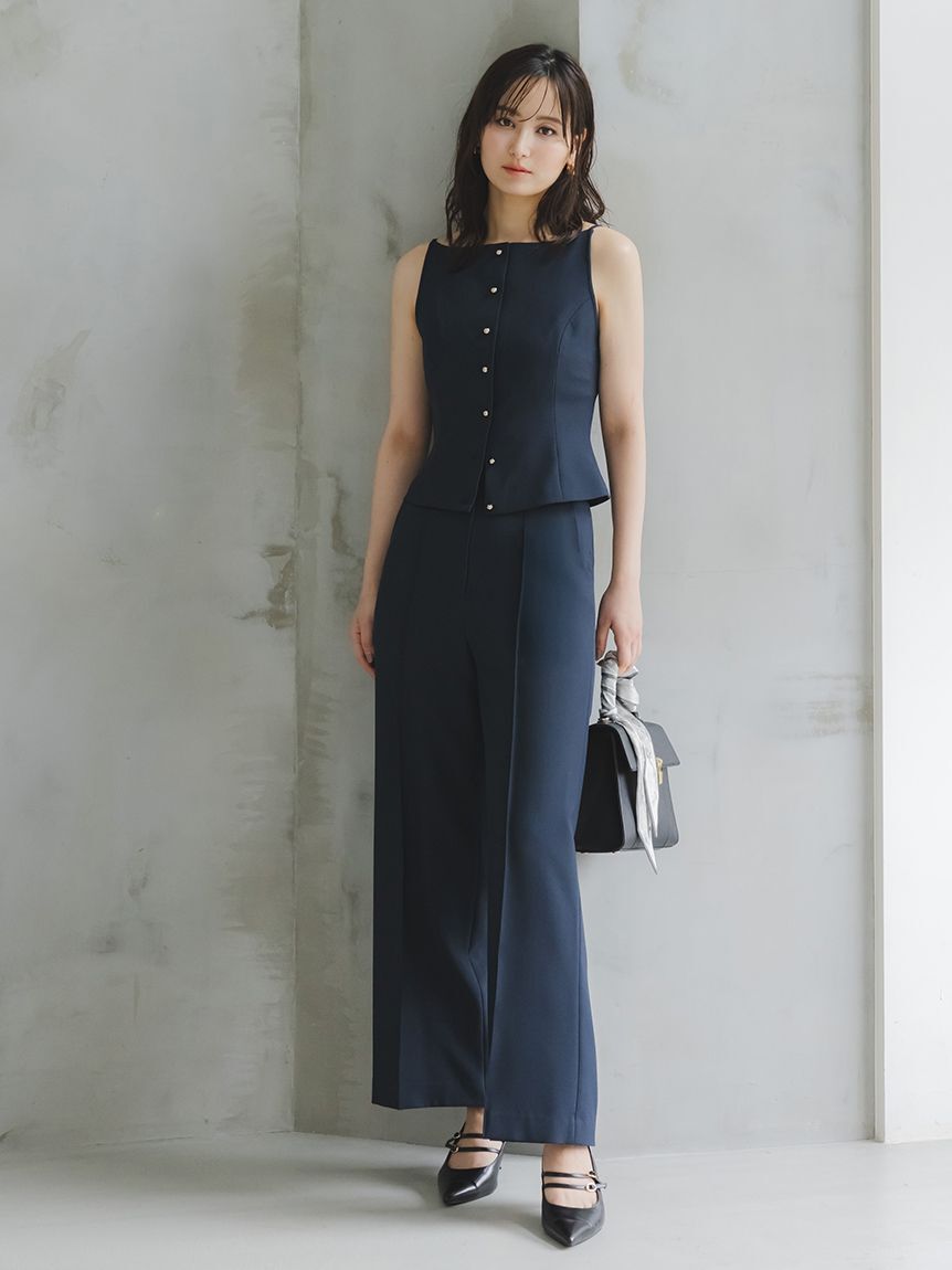 SNIDEL「Sustainableキャミベストトップス」|キャミソール|