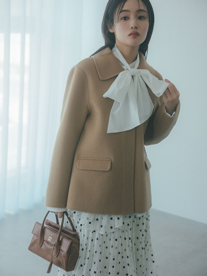 SNIDEL テーラードジャケット リバーリボンージャケット リバーリボンージャケット【カンヘウォン着用】（SNIDEL）｜ルミネの