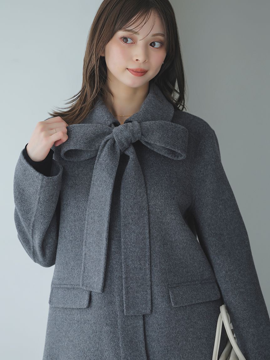 リバーリボンージャケット 【0サイズ IVR】 SNIDEL｜リバーリボンージャケット【カンヘウォン着用】 | Rakuten