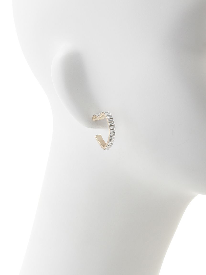 SNIDEL「パヴェフープバリエピアス(GLD)」|ピアス|