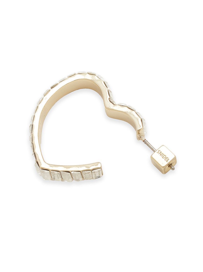 SNIDEL「パヴェフープバリエピアス(GLD)」|ピアス|