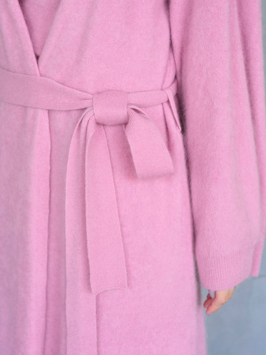 SNIDEL「【HIGH QUALITY】メリノウールニットロングコート」|チェスターコート|