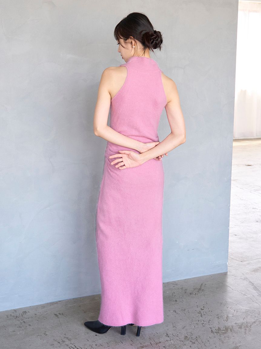 SNIDEL「【HIGH QUALITY】メリノウールアメスリニットワンピース」|ワンピース|