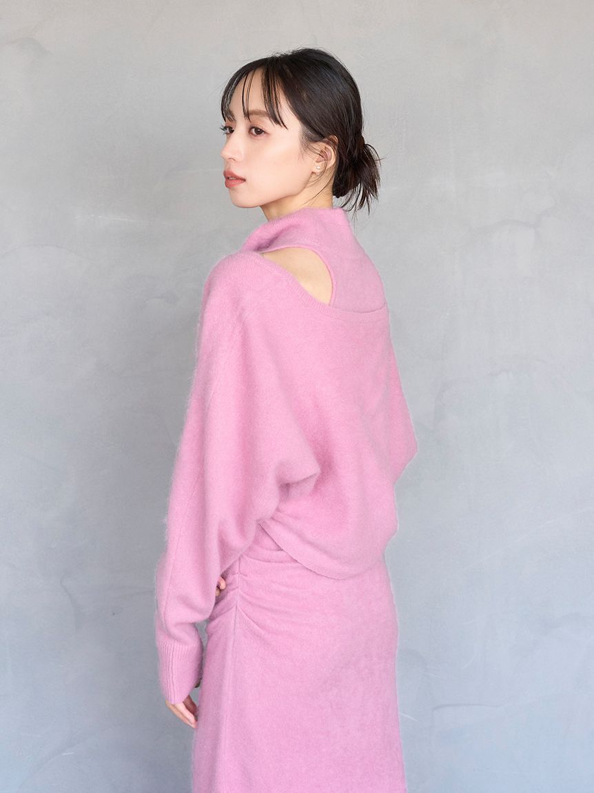 SNIDEL「【HIGH QUALITY】ファインメリノウールショートカーディガン」|カーディガン|