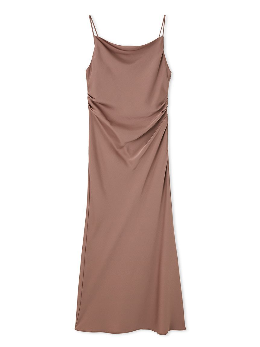 FRAY I.D「ドレープサテンキャミワンピース／ウォッシャブル」|ワンピース|