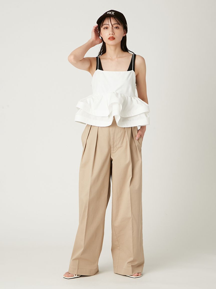 FRAY I.D「【FRAY I.D｜Dickies】マルチファブリックロゴキャップ」|キャップ・キャスケット|