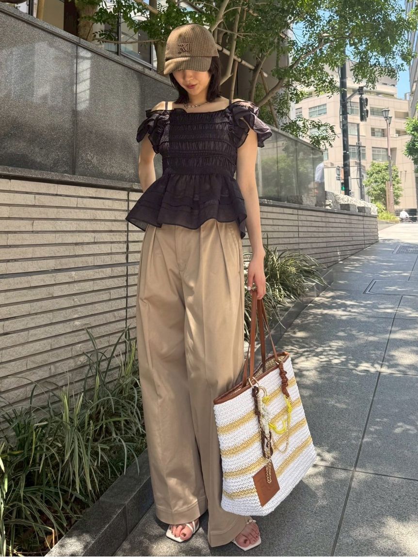 FRAY I.D「【FRAY I.D｜Dickies】マルチファブリックロゴキャップ」|キャップ・キャスケット|