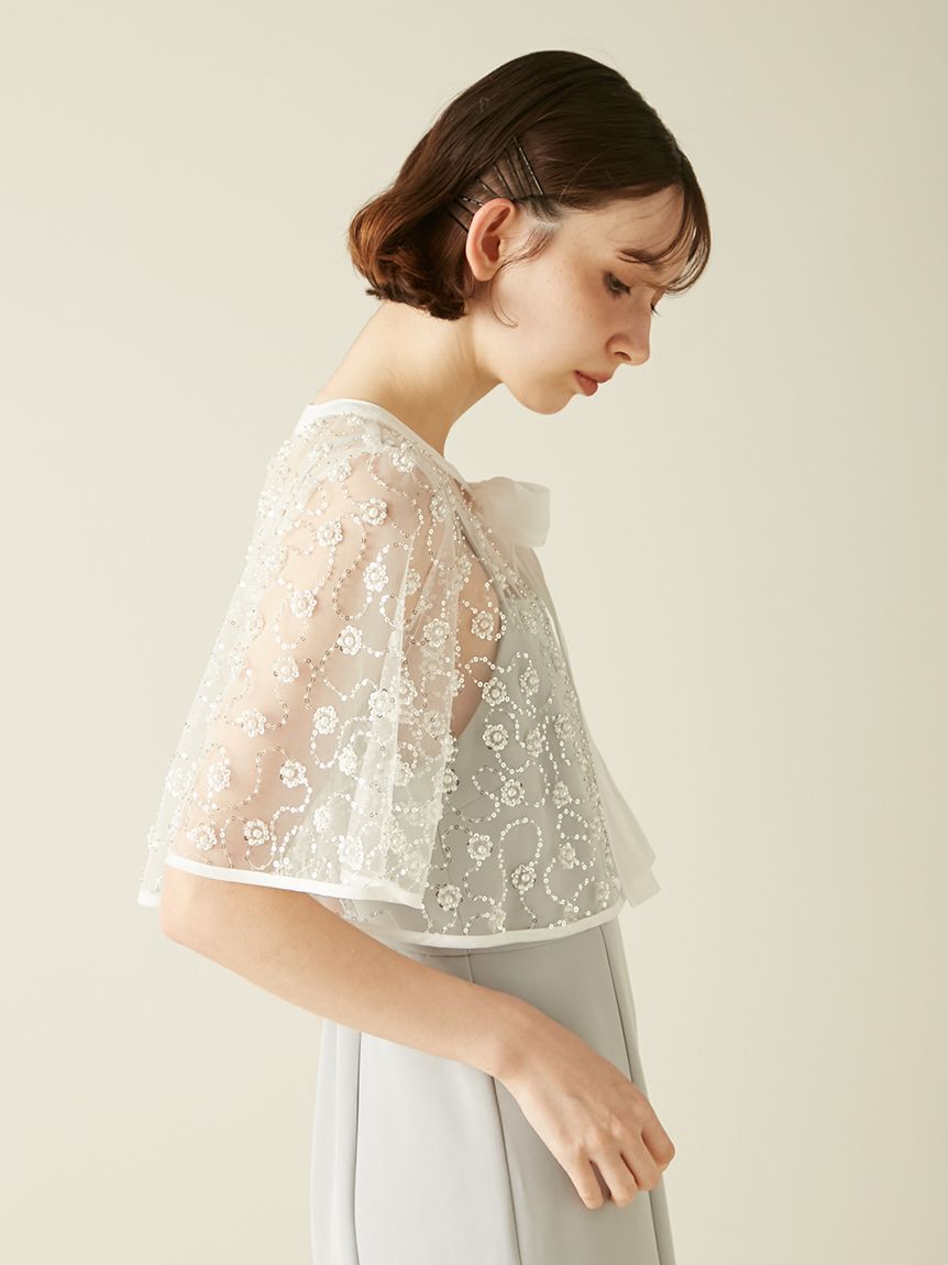 LILY BROWN「[L.B CANDY STOCK]ビジューボレロドレス」|ドレス|