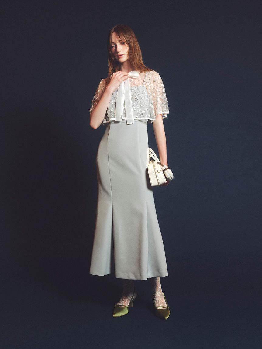 LILY BROWN「[L.B CANDY STOCK]ビジューボレロドレス」|ドレス|