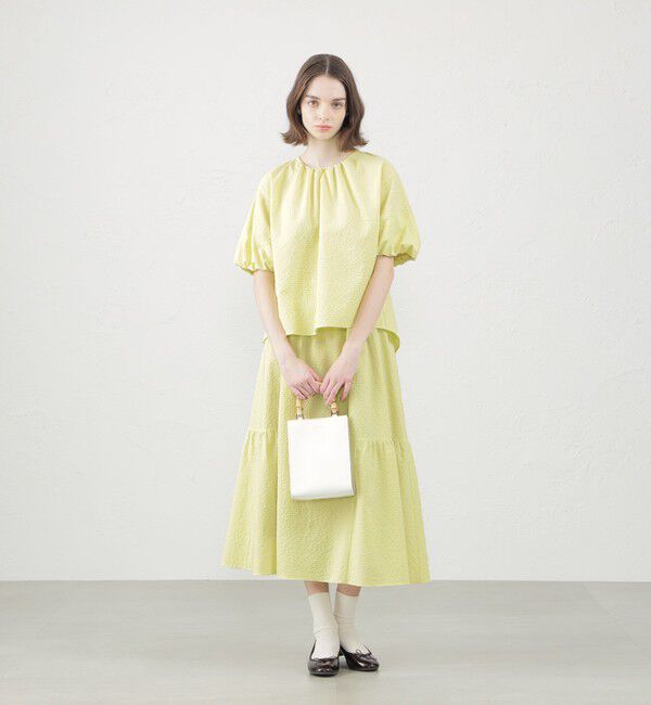 MACKINTOSH PHILOSOPHY「メッシュサッカーブラウス」|シャツ・ブラウス|